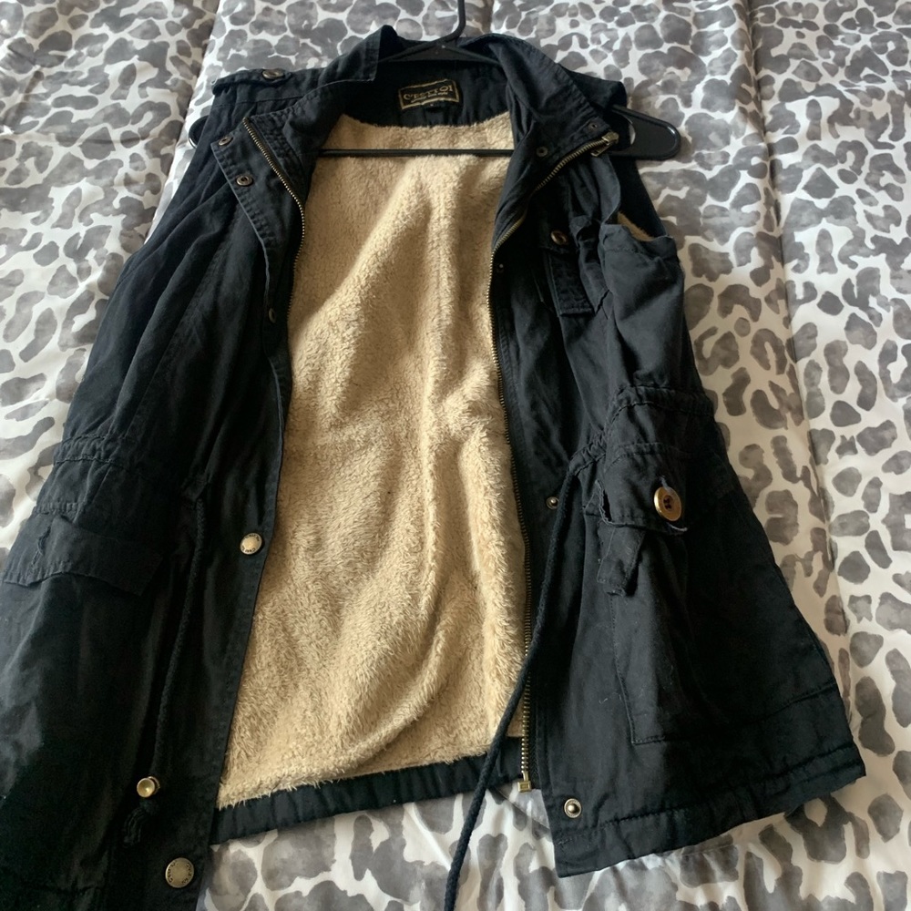 Black vest